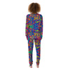 Acid Psychedelic Print Pattern Women's Pajamas-grizzshop