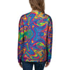 Acid Psychedelic Print Pattern Women's Sweatshirt-grizzshop