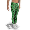 Acorn Green Print Pattern Men's Leggings-grizzshop