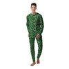 Acorn Green Print Pattern Men's Pajamas-grizzshop