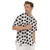 Add Sign Symbol Print Pattern Men's Short Sleeve Shirts-grizzshop