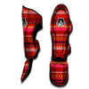 Adinkra Symbols West African Print Pattern Muay Thai Shin Guards-grizzshop