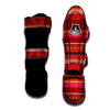 Adinkra Symbols West African Print Pattern Muay Thai Shin Guards-grizzshop