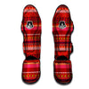 Adinkra Symbols West African Print Pattern Muay Thai Shin Guards-grizzshop