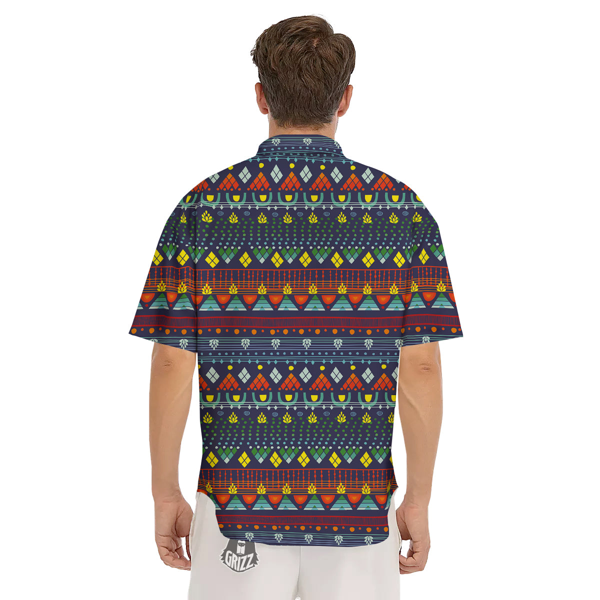 Adinkra Tribe African West Symbols Men's Short Sleeve Shirts-grizzshop