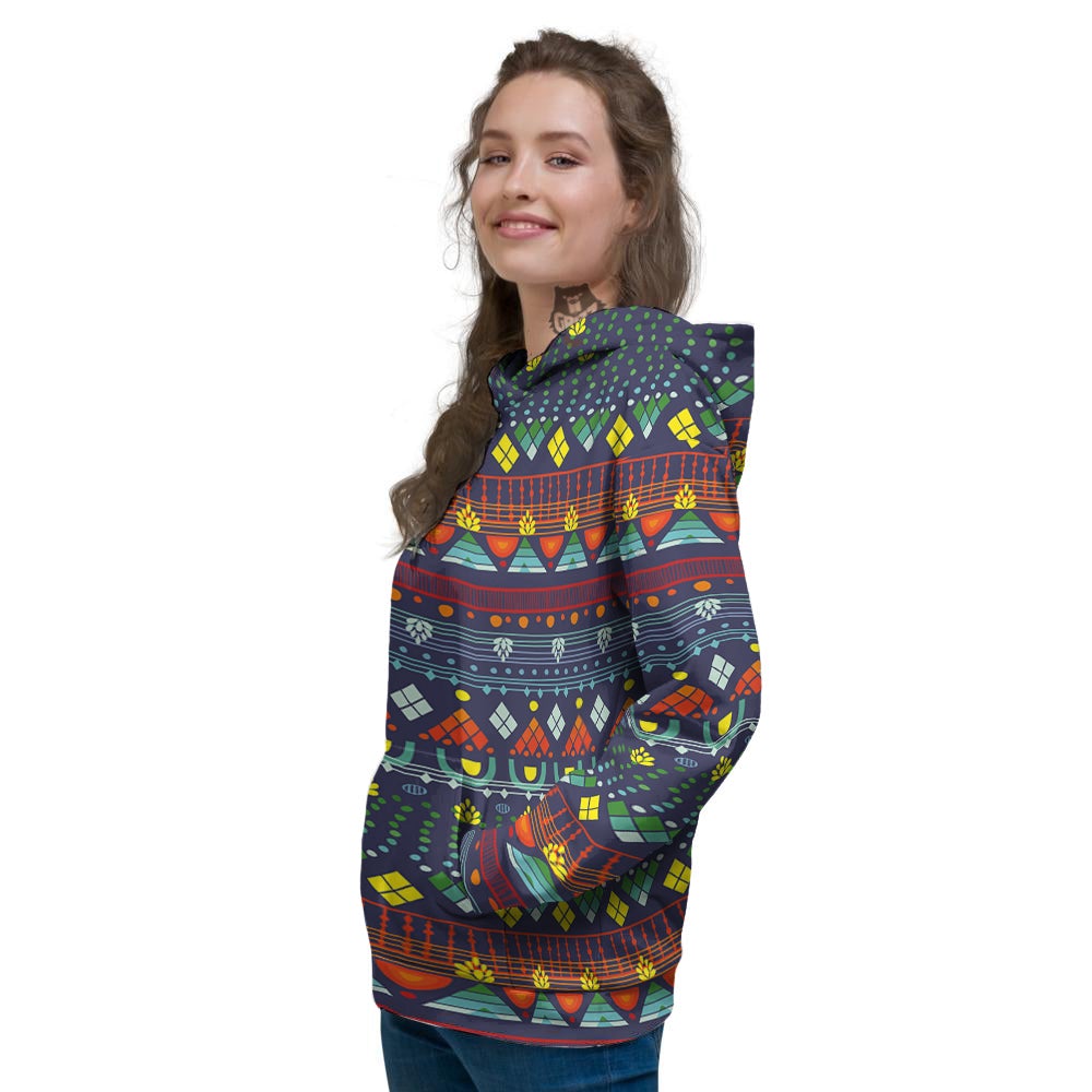 Adinkra Tribe African West Symbols Women's Hoodie-grizzshop