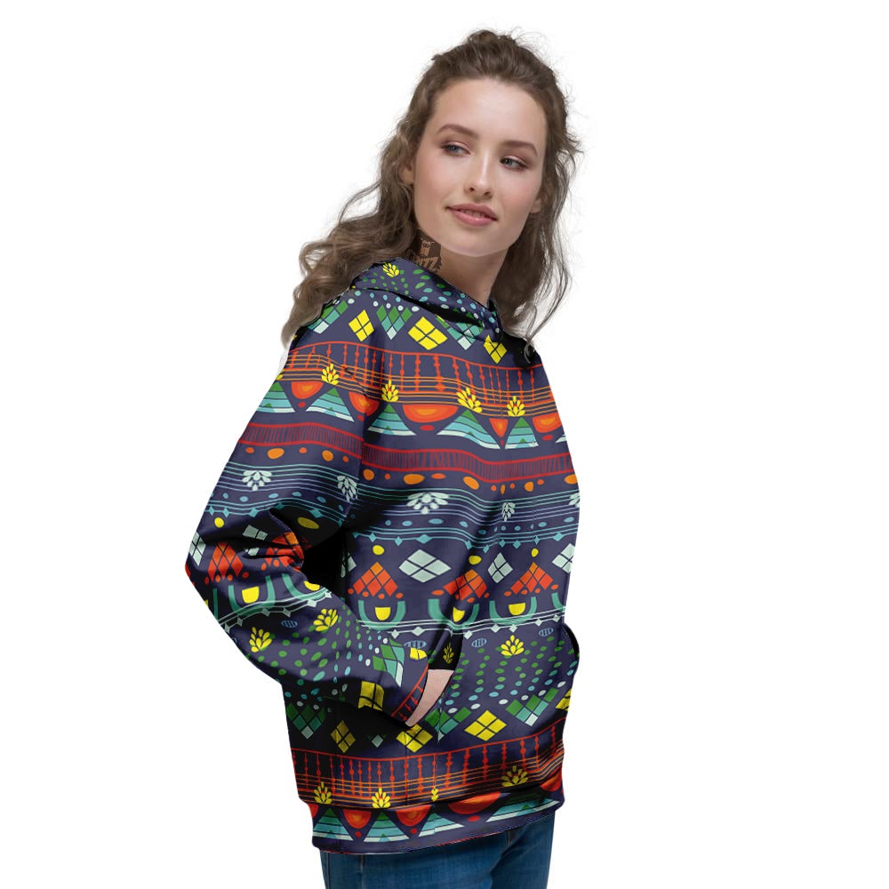 Adinkra Tribe African West Symbols Women's Hoodie-grizzshop