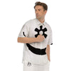 Adinkra Tribe Symbols White And Black Men's Short Sleeve Shirts-grizzshop