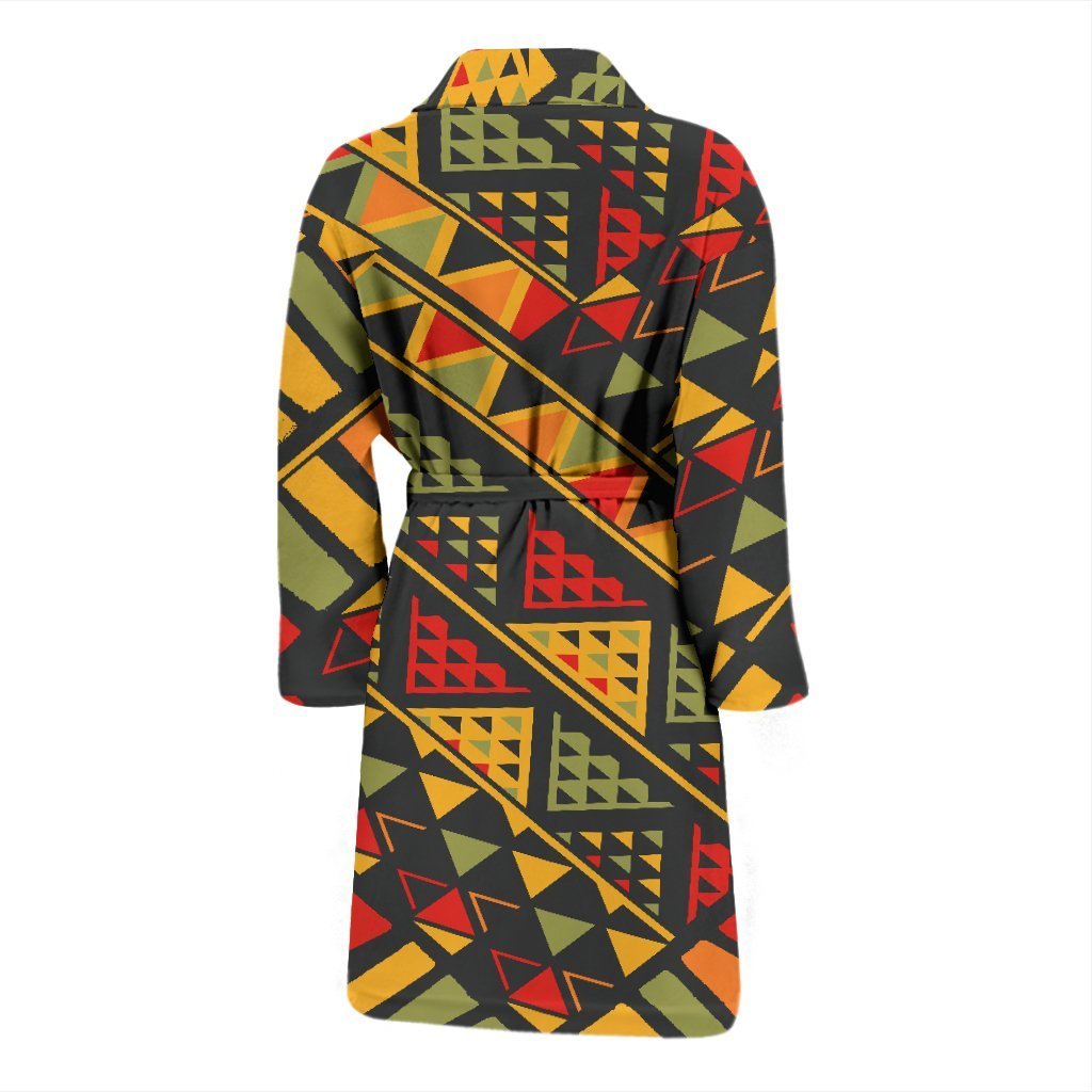 Africa Afro Dashiki Adinkra Kente Men Long Robe-grizzshop
