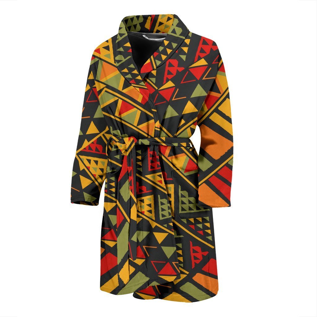 Africa Afro Dashiki Adinkra Kente Men Long Robe-grizzshop
