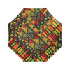 Africa Afro Dashiki Adinkra Kente Pattern Auto-Foldable Umbrella-grizzshop