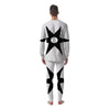 African Adinkra Symbols White And Black Men's Pajamas-grizzshop