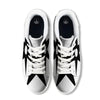 African Adinkra Symbols White And Black White Low Top Sneakers-grizzshop