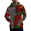 African Afro Dashiki Adinkra Kente Pattern Men Pullover Hoodie-grizzshop