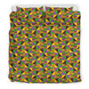 African Kente Pattern Print Duvet Cover Bedding Set-grizzshop