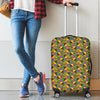 Load image into Gallery viewer, African Kente Pattern Print Luggage Cover Protector-grizzshop