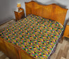 African Kente Pattern Print Quilt-grizzshop