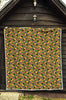 African Kente Pattern Print Quilt-grizzshop