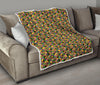 African Kente Pattern Print Quilt-grizzshop