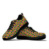 African Kente Pattern Print Sneaker Shoes For Men Women-grizzshop