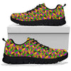 African Kente Pattern Print Sneaker Shoes For Men Women-grizzshop