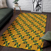 African Kente Print Pattern Floor Mat-grizzshop