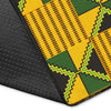 African Kente Print Pattern Floor Mat-grizzshop