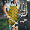 African Kente Print Pattern Men's Apron-grizzshop