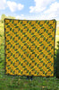 African Kente Print Pattern Quilt-grizzshop