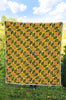 African Kente Print Pattern Quilt-grizzshop