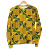 African Kente Print Pattern Women's Sweatshirt-grizzshop