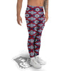 African Kitenge Print Men's Leggings-grizzshop