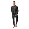 African Tribal Ethnic Print Pattern Men's Pajamas-grizzshop