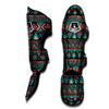 African Tribal Ethnic Print Pattern Muay Thai Shin Guards-grizzshop