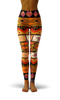 Afro African Kente Art Style 4 Print Legging-grizzshop