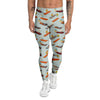 Agriculture Farming Cartoon Print Pattern Men's Leggings-grizzshop