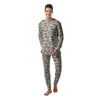 Agriculture Farming Cartoon Print Pattern Men's Pajamas-grizzshop