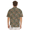 Agriculture Farming Print Pattern Men's Short Sleeve Shirts-grizzshop