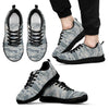 Air Force Military Camouflage White Snow Camo Pattern Print Black Sneaker Shoes For Men Women-grizzshop