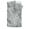 Air Force Military Camouflage White Snow Camo Pattern Print Duvet Cover Bedding Set-grizzshop