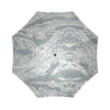 Air Force Military Camouflage White Snow Camo Pattern Print Foldable Umbrella-grizzshop