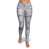 Air Force Military Camouflage White Snow Camo Pattern Print Pattern Women Leggings-grizzshop