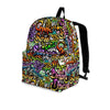 Airbrush Graffiti Print Backpack-grizzshop