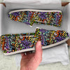 Airbrush Graffiti Print Canvas Shoes-grizzshop