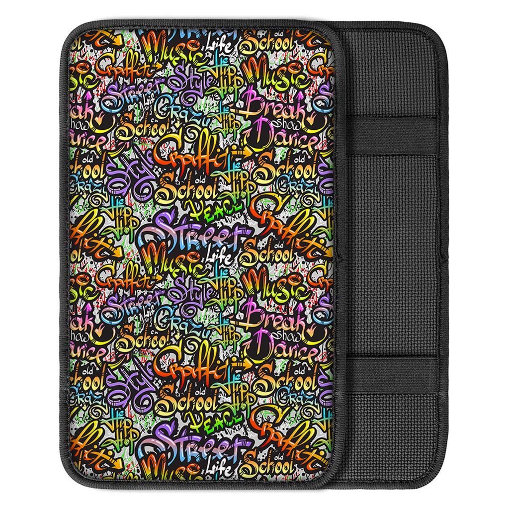 Airbrush Graffiti Print Car Console Cover-grizzshop