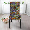 Airbrush Graffiti Print Chair Cover-grizzshop