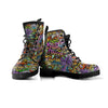 Airbrush Graffiti Print Men's Boots-grizzshop