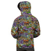 Airbrush Graffiti Print Men's Hoodie-grizzshop