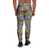 Airbrush Graffiti Print Men's Joggers-grizzshop