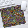 Airbrush Graffiti Print Mouse Pad-grizzshop